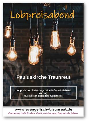 Flyer Lobpreisabend