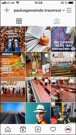 Die Paulusgemeinde Traunreut auf Instagram