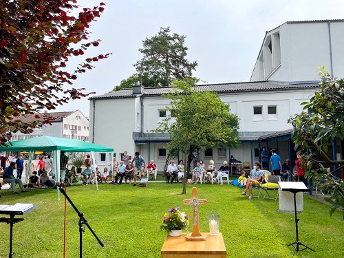 Freiluftgottesdienst Traunreut