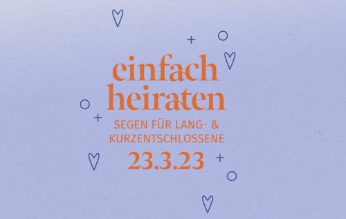 Einfach heiraten in Traunstein