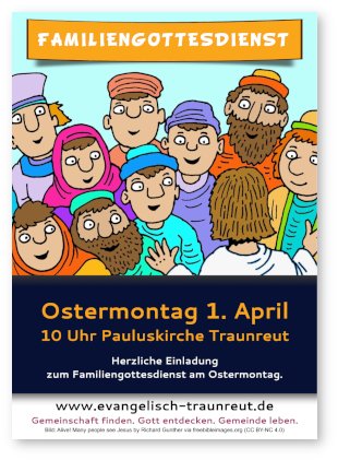 Familiengottesdienst Ostermontag