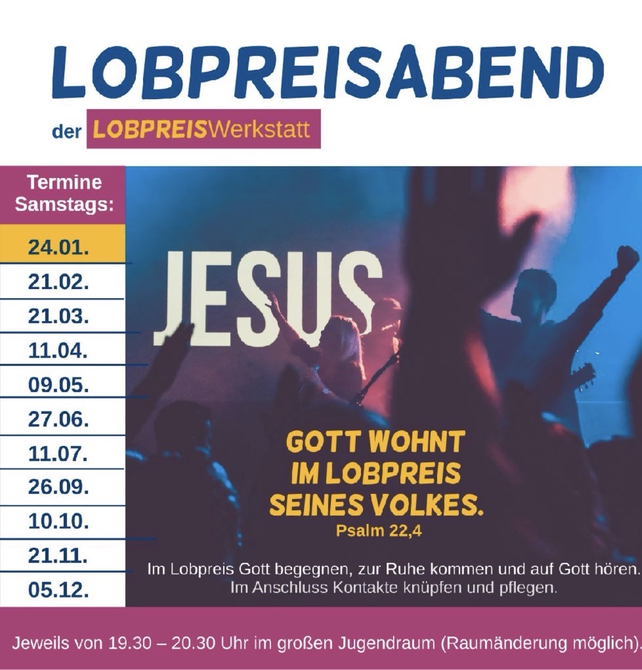 Lobpreisabend Traunreut Paulusgemeinde